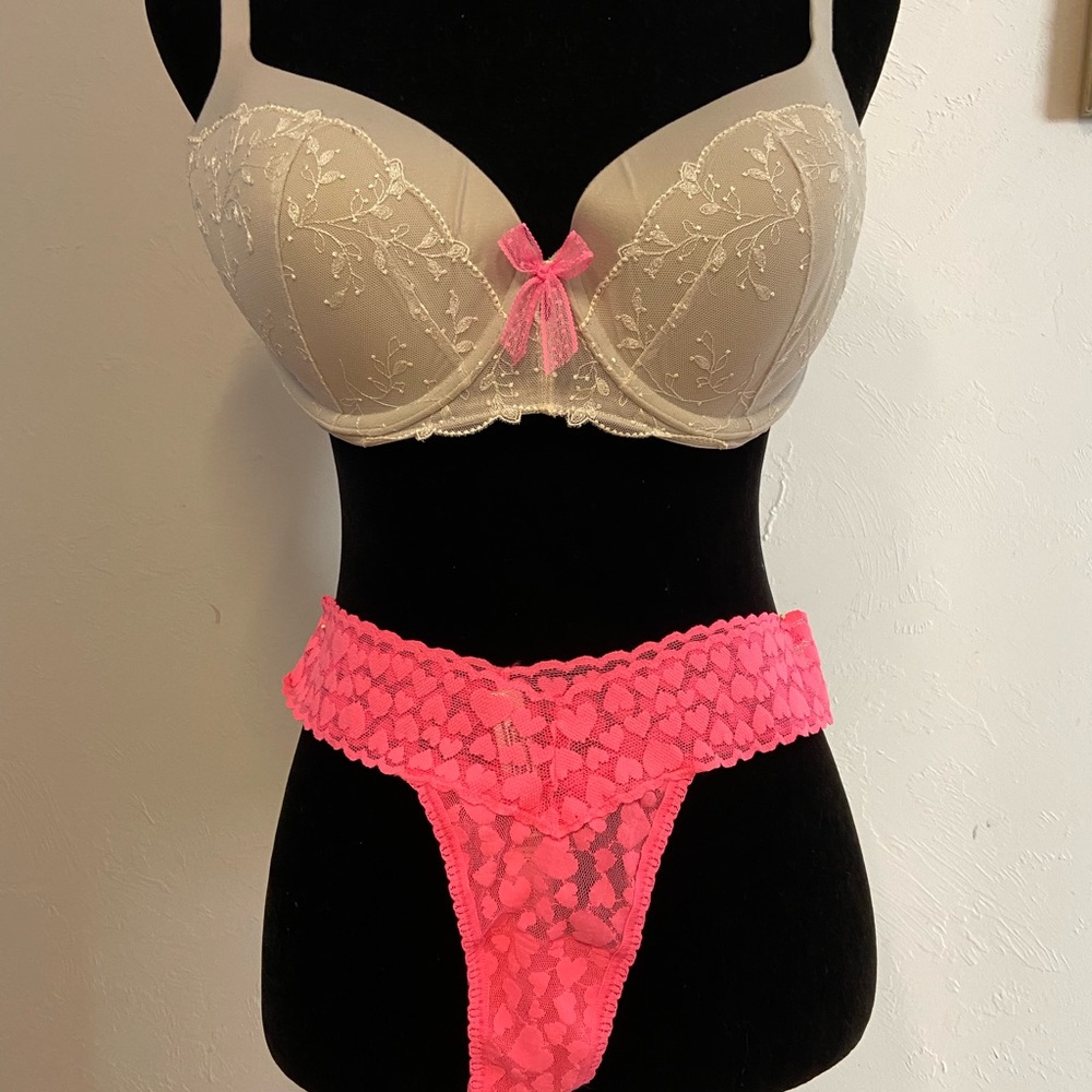VICTORIA’S SECRET BRA AND THONG